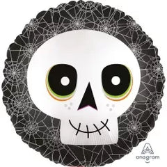 Telaraña con calavera