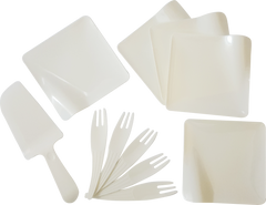 Kit Platos Cuadrados