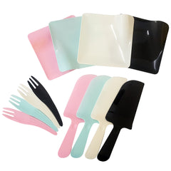 Kit Platos Cuadrados