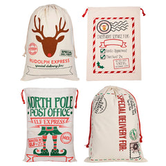 Costal Navideño para Regalos