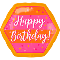 Orange & Pink Birthday