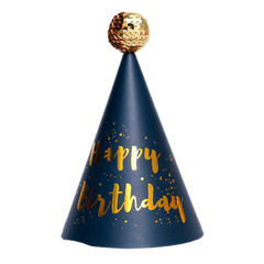 5 Gorritos Negro con Dorado