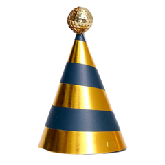 5 Gorritos Negro con Dorado