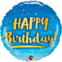 Cumpleaños Azul y Oro