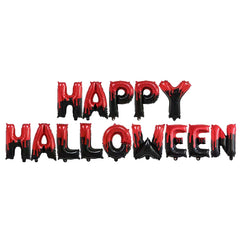 Happy Halloween Rojo y Negro