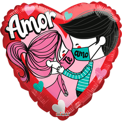 Te Amo Cubrebocas