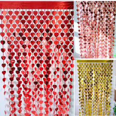 Cortinas de corazones