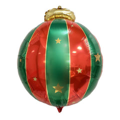 Esfera rojo con verde