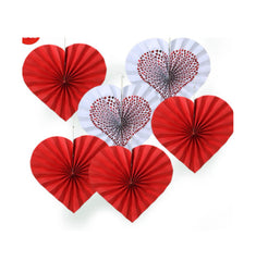 Corazones de papel