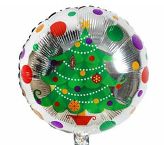 Pino navideño círculos de colores