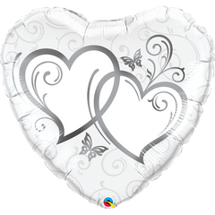 Corazones Entrelazados - Plata