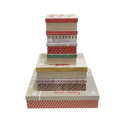 Caja Kraft Wood Look