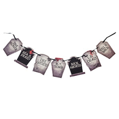 Glitter Banner Halloween