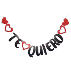Banner Letras Te Quiero