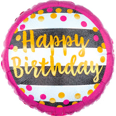 Pink & Gold HBD