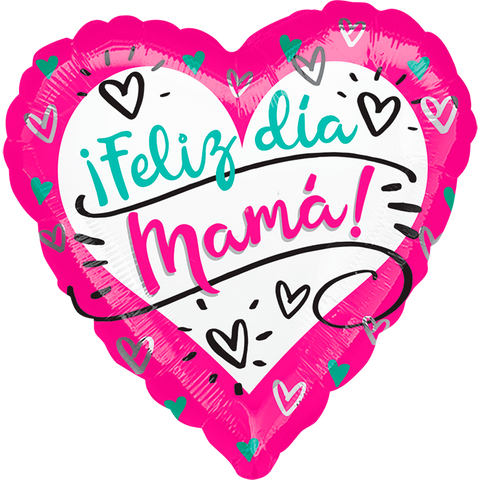 Feliz Día Mamá Hearts