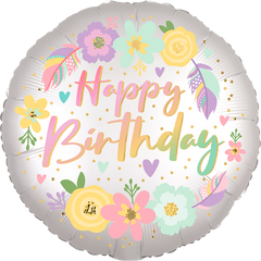 Birthday Satin Flowers