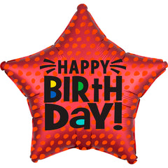 Satin Infused Star HBD