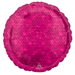 Bright Pink Sequins