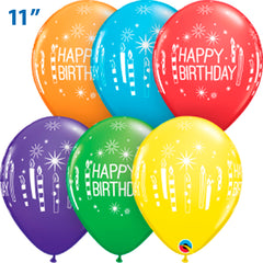 Cumpleaños Velas y Estrellas