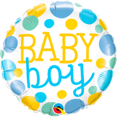 Baby Boy Dots