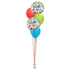 HBD Striped Burst