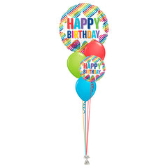 HBD Striped Burst