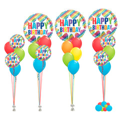HBD Striped Burst