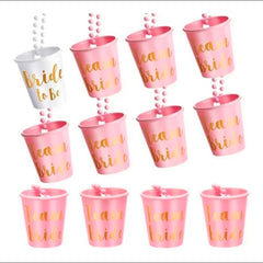 Vasos Shots Collar Bride To Be (12 Pzas)