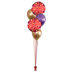 Red Satin HBD