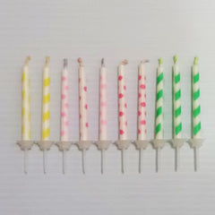 Velas Flamas de Colores