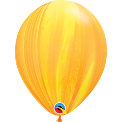 Super Ágata Arcoíris Amarillo Naranja