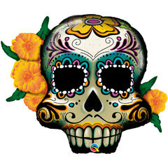 Calavera con Flores