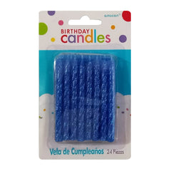 Velas Brillantina (varios colores)